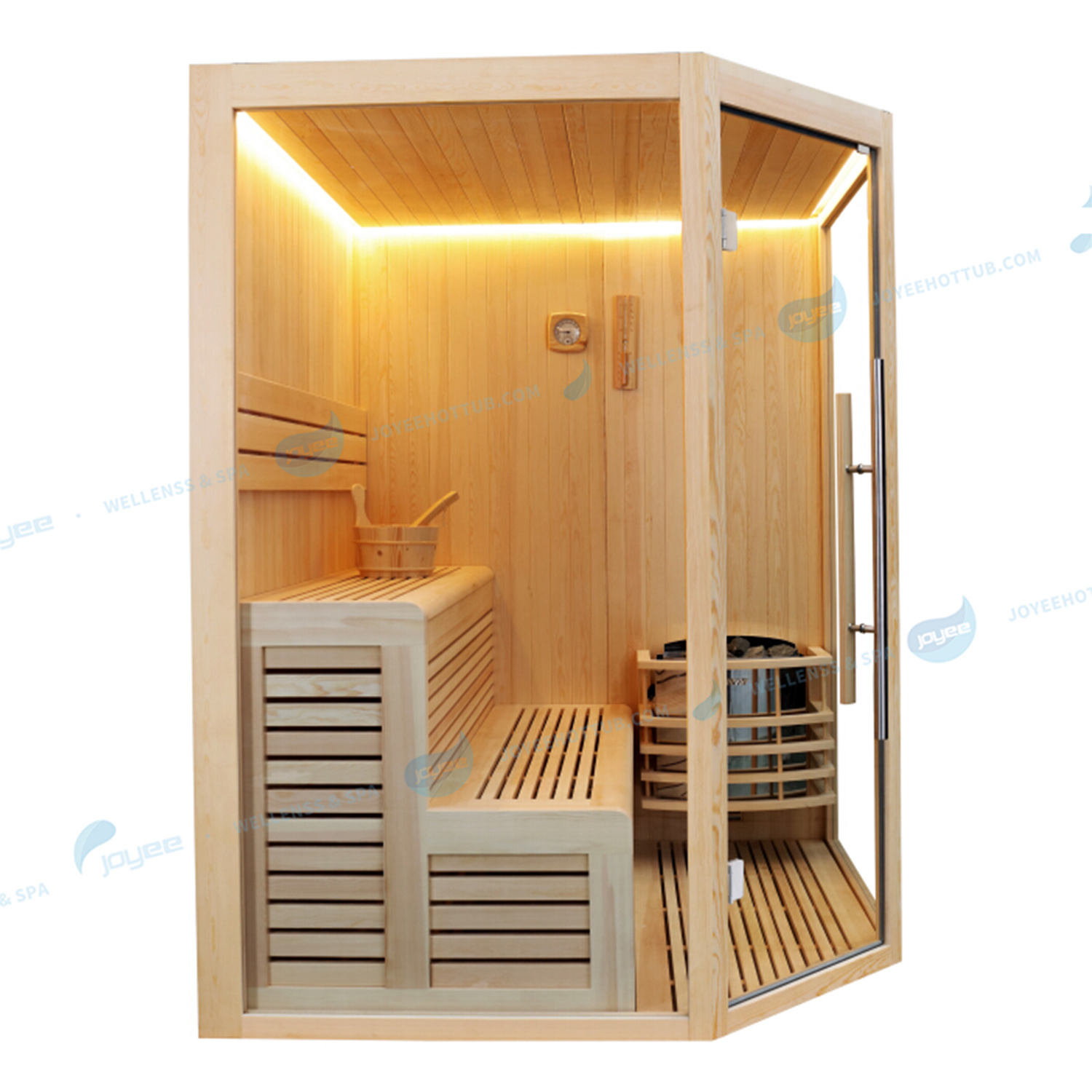 Traditional Steam Cabin Far Infrared Indoor Sauna | JOYEE - Buy sauna ...